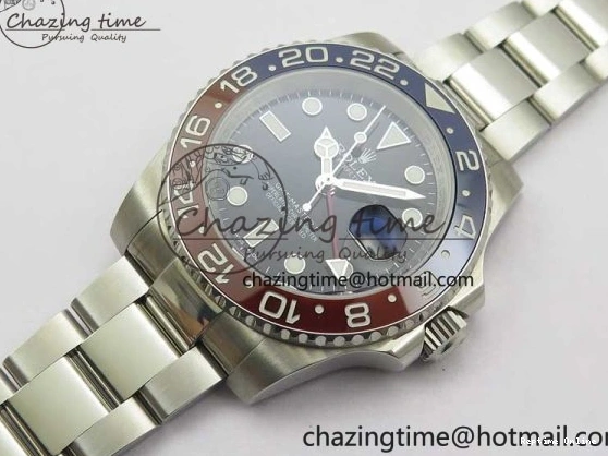 0412 GMT Master II 126710 BLRO 904L SS MIF 1:1 Best Edition on Oyster Bracelet SA3186 CHS Cozy 2553